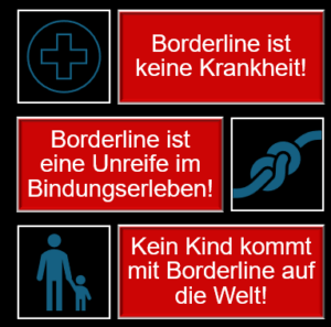 Borderline ist eine Unreife im Bindungserleben und wird durch emotional instabile Eltern gefördert
