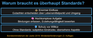 Familienpsychologische Gutachten Folge 4: Warum braucht es Standarts