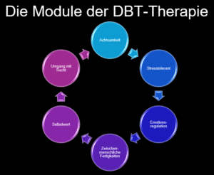 Die fünf Module der DBT Therapie