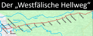Diesen Einfluss frühester Erlebnisse möchte ich mal mit dem „Westfälischen Hellweg“ / kurz „Hellweg“ in Nordrhein-Westfalen beschreiben. Dieser Weg ist inzwischen über 7000 Jahre alt.