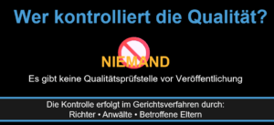 Familienpsychologische Gutachten Folge 4: Wer kontrolliert die Qualität
