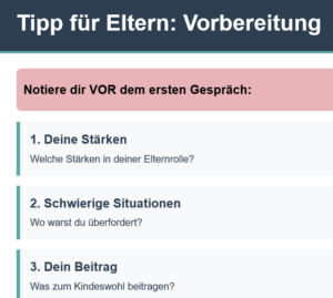 Tipps zur Vorbereitung für Eltern für ein familienpsychologisches Gutachten