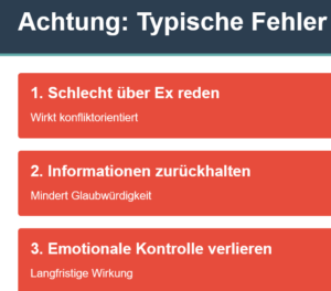 Typische Fehler der Beteiligten in einem familienpsychologischen Gutachten