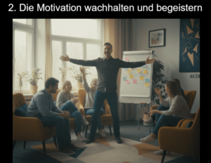 Wichtig in der DBT Therapie ist, dass auch der Therapeut die Motivation seiner Kursteilnehmer hochhält