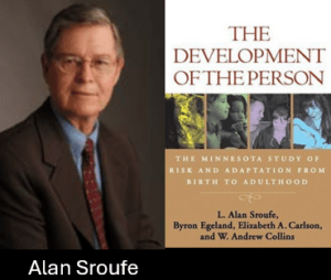 Über dreißig Jahre lang hat Alan Sroufe – ein US-amerikanischer Entwicklungspsychologe – in den 70er Jahre des letzten Jahrhunderts in der Minnesota Longitudinal Study of Risk and Adaptation das Leben von 180 Kindern und ihren Familien studiert.