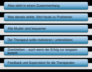 Die sechs Prinzipien der DBT