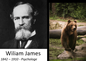 William James Psychologe Was kommt zuerst: der Gedanke, die Handlung oder die Emotion?