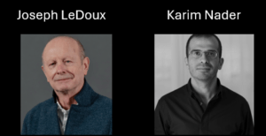 Das Bild zeigt die beiden Forscher Joseph LeDoux und Karim Nader. Beides Forscher rund um das Thema Erinnerungen