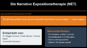 Die Narrative Expositionstherapie nach Maggie Schauer