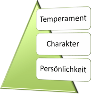 Was ist der Unterschied zwischen Temperament, Charakter und der Persönlichkeit?