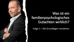 Familienpsychologisches Gutachten Vorbereitung Folge 1 Die Grundlagen