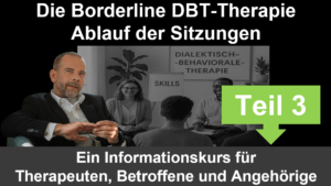 Therapeutische Strategien in der DBT Therapie. Titelbild für den Teil 3